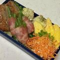 なななな♡MaMa's cooksnap of when they made いんげんベーコン巻き.