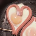 ☆ドキンちゃん☆”'s cooksnap of when they made ハート目玉焼きアート朝ご飯★めざましTV.
