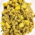 maezuchu's cooksnap of when they made バジルソースでジェノベーゼポテト　どすぇ.