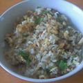 ガゼゴン's cooksnap of when they made パパッと！ストックそぼろ　ｄｅ　炒飯.