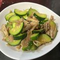 ＭＩ−ＳＡＮ's cooksnap of when they made 簡単！ズッキーニと舞茸の麺つゆ炒め.