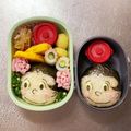 Chaaa_room's cooksnap of when they made 旦那⭐キャラ弁 ワカメちゃん.