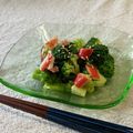 かっちゃん杉's cooksnap of when they made ブロッコリー蟹カマの柚子胡椒中華風サラダ.