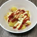みりん調味料's cooksnap of when they made 玉ねぎとじゃがいものチーズケチャップ焼き.
