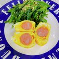 へい♡ゆー♡'s cooksnap of when they made お弁当にウインナーだし巻き卵巻き.