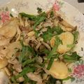 さくまろん。's cooksnap of when they made 豚肉と長芋のにんにく醤油炒め＊.