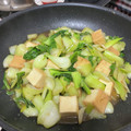 め目め's cooksnap of when they made 簡単！チンゲンサイと厚揚げの炒め煮.