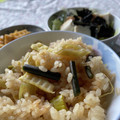 トミュー？'s cooksnap of when they made 簡単＊混ぜて炊くだけ＊筍ご飯.