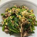 Foooox's cooksnap of when they made 豚肉とニラの卵炒め.