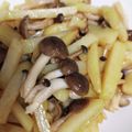 美優輝ママ's cooksnap of when they made きのことじゃがいものバターポン酢炒め.