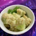 ankotetu's cooksnap of when they made カリフラワーの、ゴマ味噌マヨ和え☆.