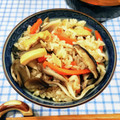 在宅勤務のおじさん's cooksnap of when they made 簡単☆筍と舞茸の炊き込みごはん.