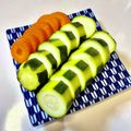azbjbn's cooksnap of when they made ズッキーニのぬか漬け.