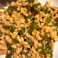 大阪のちゃーちゃん's cooksnap of when they made ピーマンと豚ひき肉の味噌そぼろ.