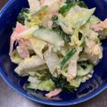 ゆみっき's cooksnap of when they made 白菜とハムのうまマヨサラダ ＊作り置き＊.