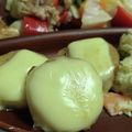 横とも's cooksnap of when they made うっま～☆チーズ長芋のソテー♪.