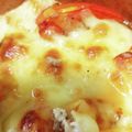 チョコともたん's cooksnap of when they made 激うま簡単トマトと豆腐と挽肉のチーズ焼き.