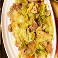 ★宇海★'s cooksnap of when they made 豚こまとキャベツのうま煮.