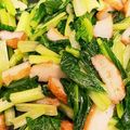なーなちゃん's cooksnap of when they made 青菜(大根菜)の塩炒め.
