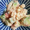 のりちゃんさん♪'s cooksnap of when they made アボカドとクリームチーズの明太子和え.