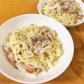 EMSSJ５'s cooksnap of when they made きのことベーコンのワンポットパスタ.