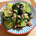 ほりもも's cooksnap of when they made 和えるだけ小松菜ツナサラダ.