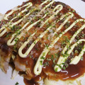 ♥黒チワワ♥'s cooksnap of when they made 白だしで作ろう！ふわふわ山芋のお好み焼き.