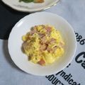 mmameco's cooksnap of when they made チーズ入りスクランブルエッグ★.
