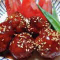 ＪＵＮちゃン's cooksnap of when they made 肉団子の甘酢あん♪ふわふわ＆王道の味☆.