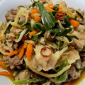 愛とココ's cooksnap of when they made 孤独のグルメ風☆もやしと肉のピリ辛炒め.