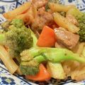 クックM6DK2O☆'s cooksnap of when they made 米久肉団子の甘酢ダレで鶏もも炒め.
