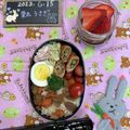 栗丸うさぎ's cooksnap of when they made お弁当に☆アスパラチーズ春巻き.