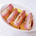 yummysunny's cooksnap of when they made 赤玉ねぎのチーズ焼き.
