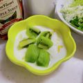 へい♡ゆー♡'s cooksnap of when they made 【朝】はちみつキゥイヨーグルト！.