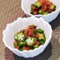 Dellaたん's cooksnap of when they made オクラの梅おかか和え(ズボラな茹で方で).
