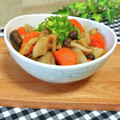 KBBキッチン☆'s cooksnap of when they made 根菜野菜としめじの炒め煮.