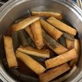 のりこったん's cooksnap of when they made うまいよ～♪フキとサツマ揚げ☆煮物.
