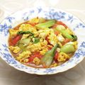 クックDAD's cooksnap of when they made トマト･チンゲン菜･卵の中華風炒め.