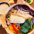 hiiii0415's cooksnap of when they made 10種野菜と豚肉のセイロ蒸し.