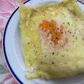MIKATCH4's cooksnap of when they made 米粉で♡グルテンフリー！簡単ガレット！.
