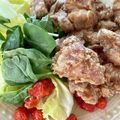 ☆ayumikan☆'s cooksnap of when they made 焼そばの粉末ソースで作る、黒からあげ！.