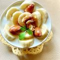いなばっくす☆'s cooksnap of when they made 朝食バナナナッツヨーグルト.