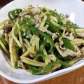 低カロ探検隊's cooksnap of when they made 豚肉で♪青椒肉絲（チンジャオロース）.
