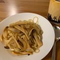 Haruno＊'s cooksnap of when they made 簡単和風キノコパスタ.
