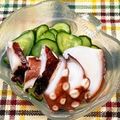 にきけん's cooksnap of when they made ☆タコの酢の物☆さっぱり味で.