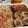 みみず◎'s cooksnap of when they made 【お弁当/冷凍保存】野菜の肉巻き.