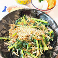 みなとのまんま's cooksnap of when they made 大根の葉とじゃこの炒め.