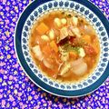ふたごゆき's cooksnap of when they made お豆タップリ♪トマトスープ～☆.