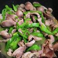 クック357CDA☆'s cooksnap of when they made 【農家のレシピ】ピーマンと砂肝の塩炒め.