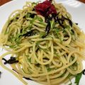 とびちゃんぎんちゃん's cooksnap of when they made 大葉たっぷり塩昆布バターパスタ.